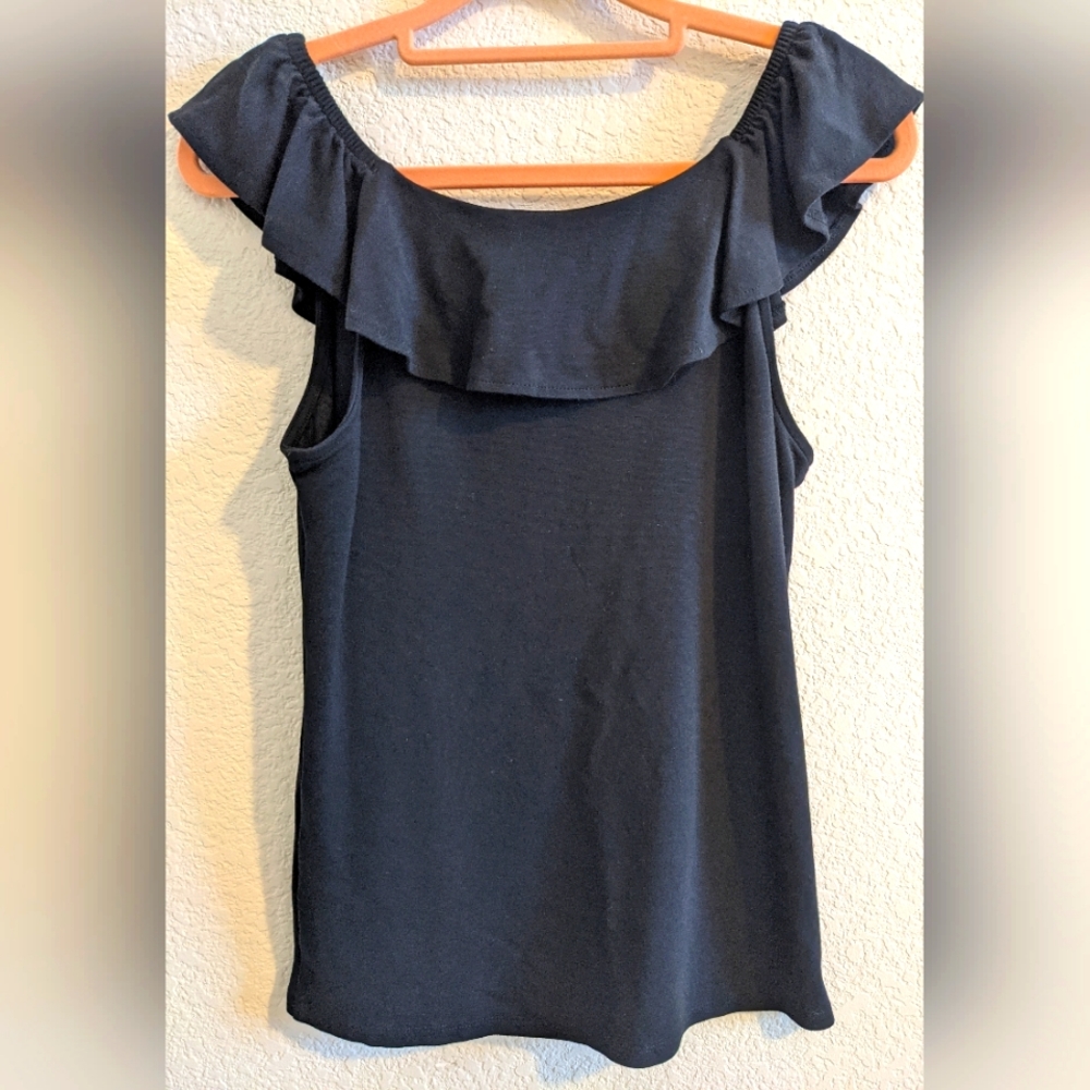 Ann Taylor Factory Ruffle Blouse